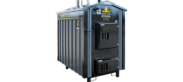 Outdoor Wood Boiler Install